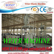 PPR PE Pipe Machine / Plastic HDPE Pipe Equipment